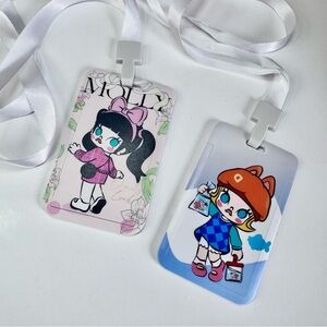 Set of 2 Molly Card/Badge Holders